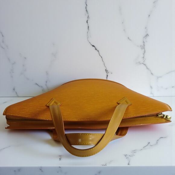 Louis Vuitton Epi Saint Jacques Handbag, Yellow with Dust Bag - Picture 6 of 16